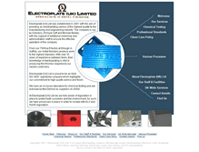 Tablet Screenshot of electroplateuk.co.uk